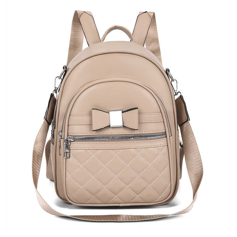 Backpack for female niche new PU travel outdoor backpack dual use single shoulder bag casual backpack