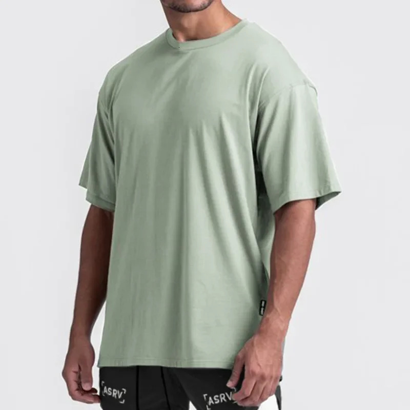 Sport T Shirt Men Training Jogging Shirts Gym Workout Sportswear Short Sleeve Basketball Jersey Quick Dry Running Fitness Tshirt 250122