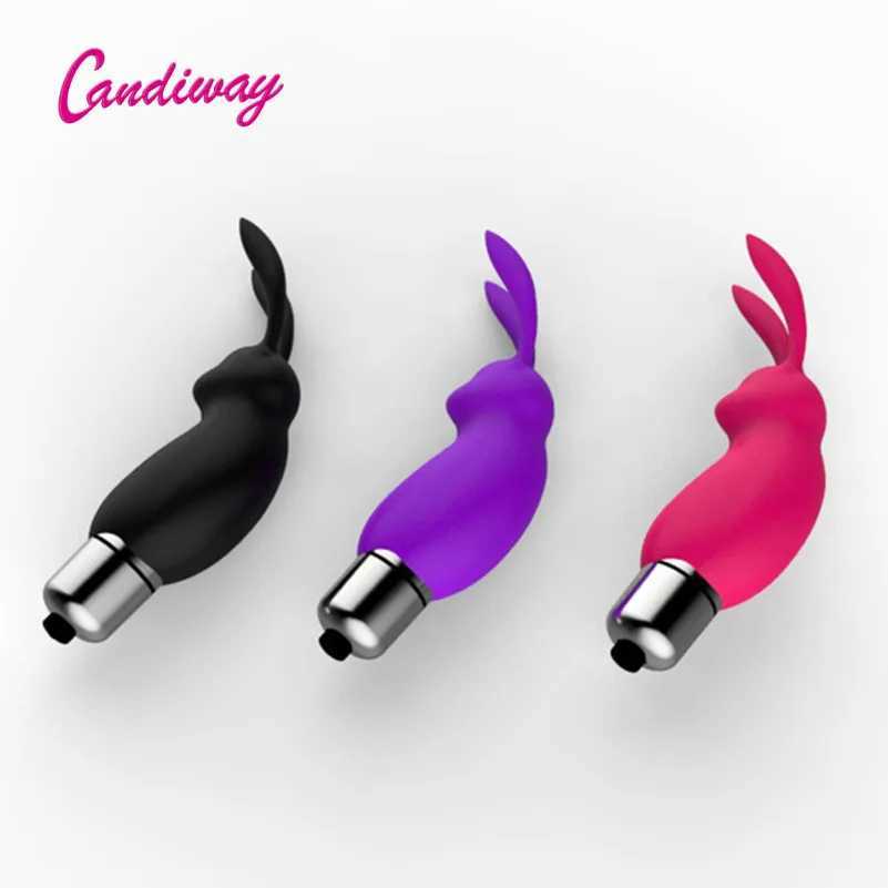 Rabbit Powerful AV Mini G-Spot Vibrator Adult Sex Toy Suitable for Female Vaginal Vibration Anal Clitoral G-spot Stimulator Spray W250117