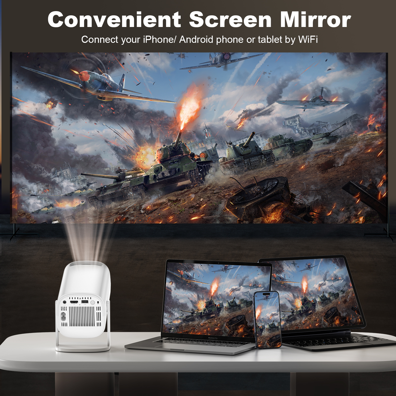 p30 smart mini projector android 11 wifi6 support 4k 1080p bt5 0 projector 1280720p home cinema portable projector