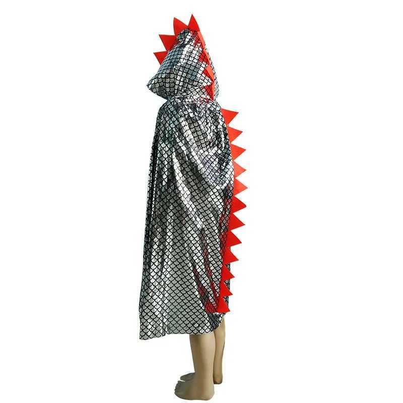 Dinosaur Horn Halloween cosplay costume hooded costume childrens wizard and girl witch cosplay childrens costume Halloween party costume W250117