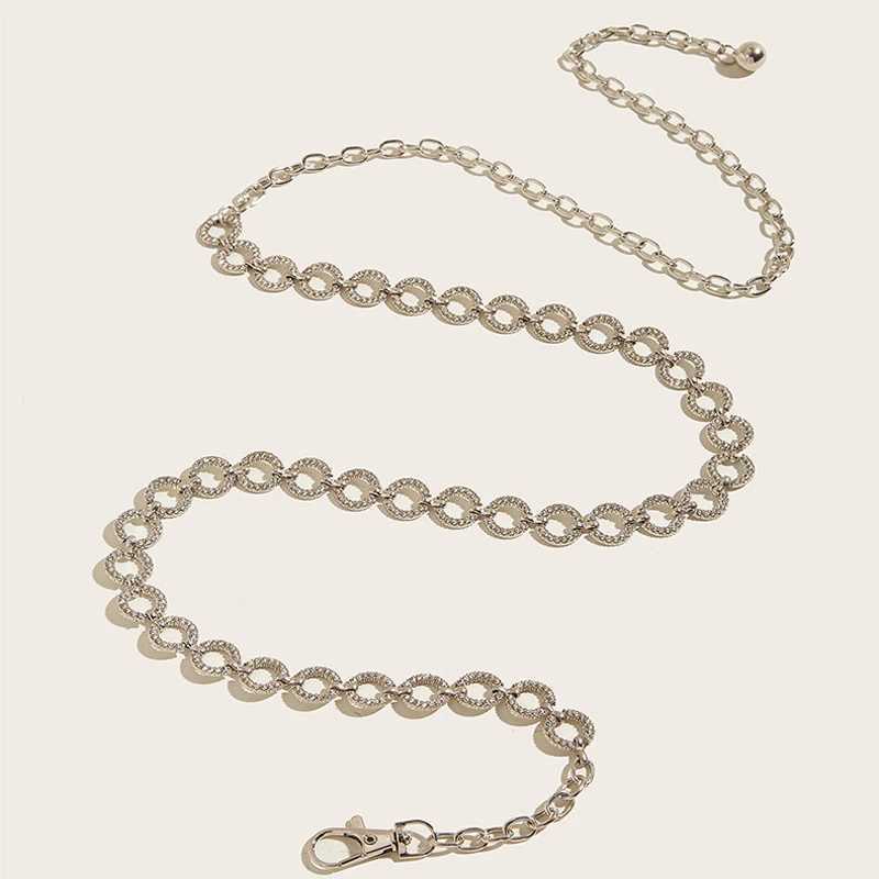 Fashion Luxury Womens Waist Chain Belt Vintage Body Jewelry Dress Decorations Chains Waistband Chain Belt Fashion Belts W250120
