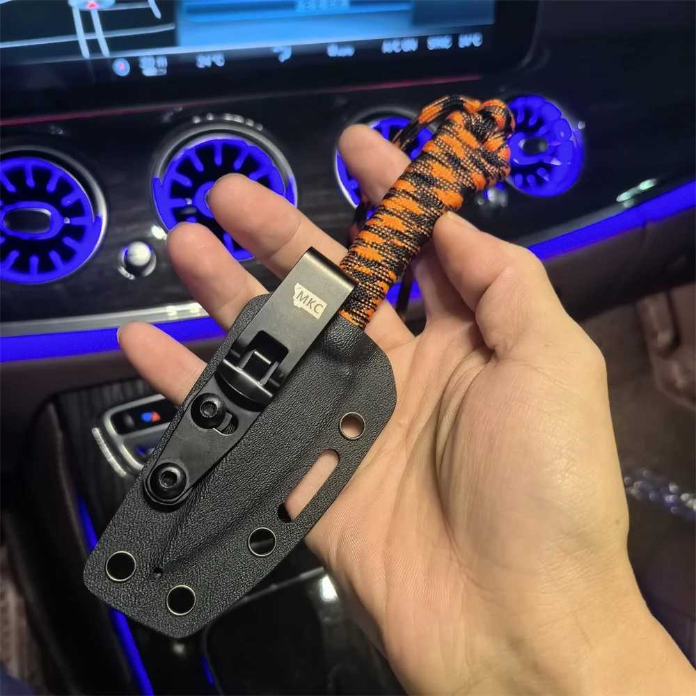 Survival MKC Montana Speedgoat Portab Fixed Knives 440c Blade Nylon Rope Hand Outdoor Tactical Cam Hunting EDC MultitoolXJ250118