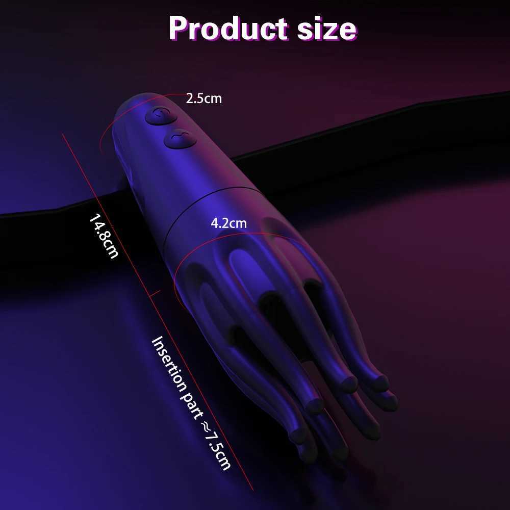 Electric Shock Masturbator for Men Penis Massager Glans Vibration Sex Oral Blowjob Lasting Delay Endurance Training Sex Toys 18+ W250117
