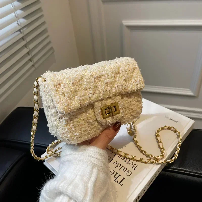 High-looking Fashionable Womens Bags Chain Small Bags Crossbody Bags High-end Handbags Exquisite Gifts 250121