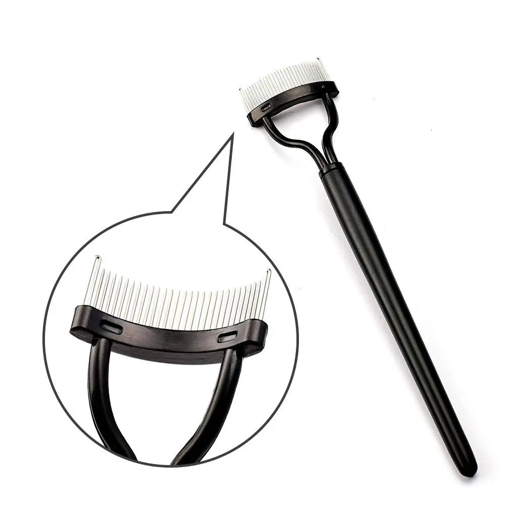 Eyelash Curler Beauty Makeup Lash Separator Foldable Metal Brush Comb Mascara Curl Cosmetic Tool 250115