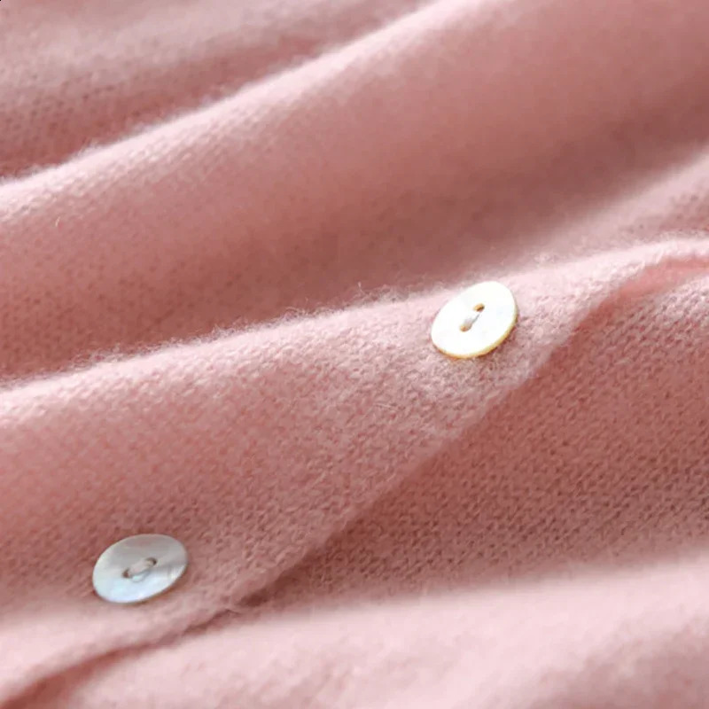 Autumn Winter Sweater Women Elegant Button n Knitted Cardigans For Women Casual Sweaters 250116