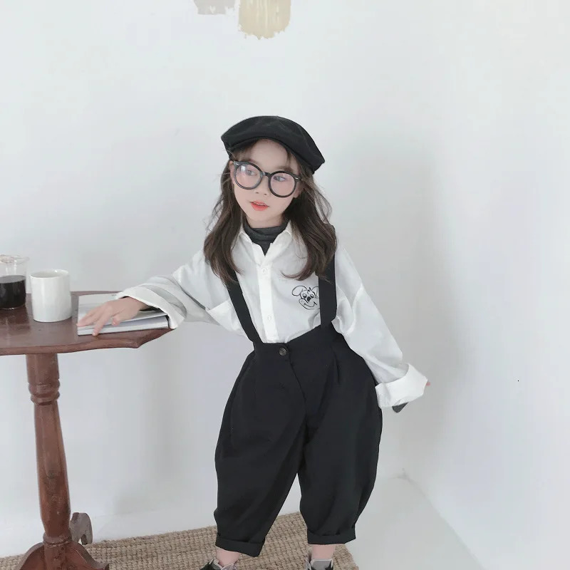 Boys And Girls Pants Small Feet Loose Bloomers Overalls Spring Autumn Fashion ChildrenS Wear Trousers 250117