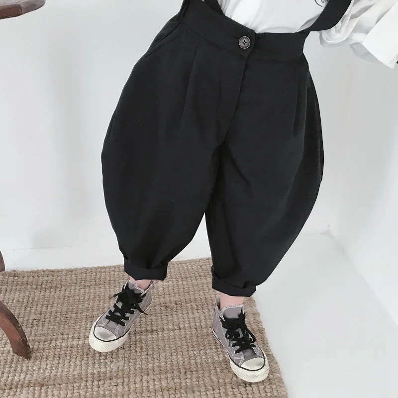 Boys And Girls Pants Small Feet Loose Bloomers Overalls Spring Autumn Fashion ChildrenS Wear Trousers 250117