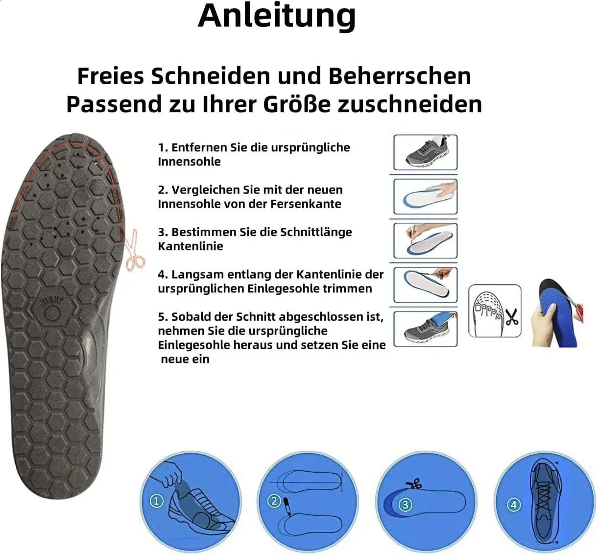 Magnetic Insoles for Unisex EVA Foot Massage Orthopedic Acupressures Pads Foot Health Slim Legs Arch Support Foot Insole Therapy 250120