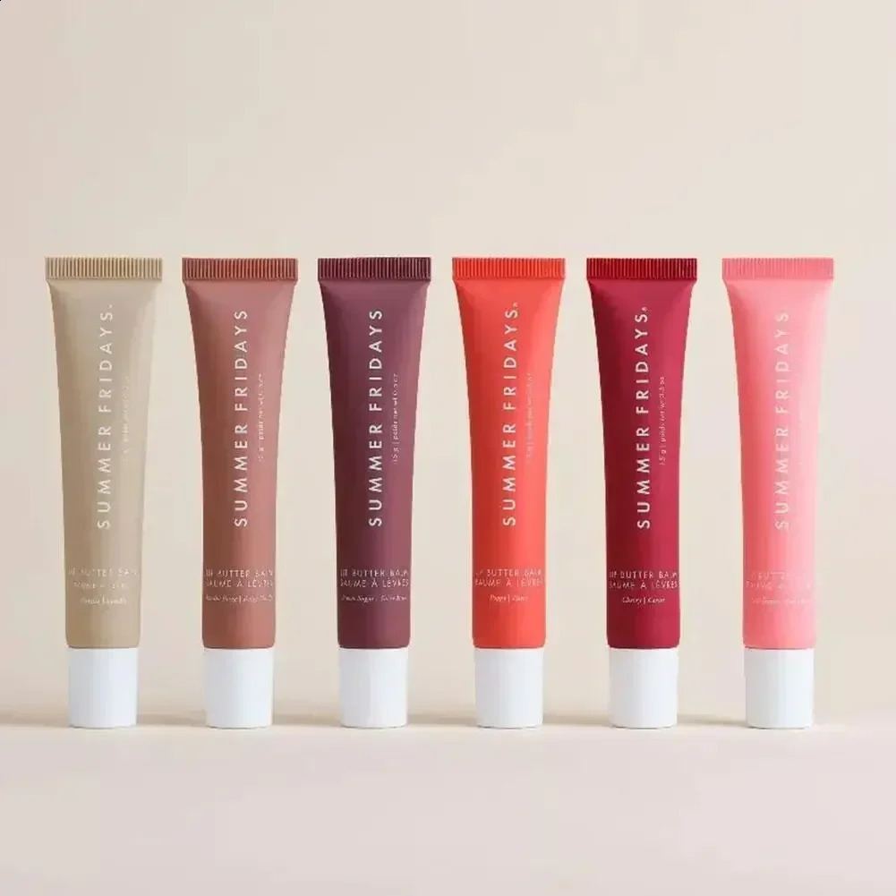 8 Kinds Summer Fridays Lip Balm Moisturizing Smooth Soft Lips Cosmetics Sugar Vanilla Beige Sweet Mint Makeup Lip Care 250121