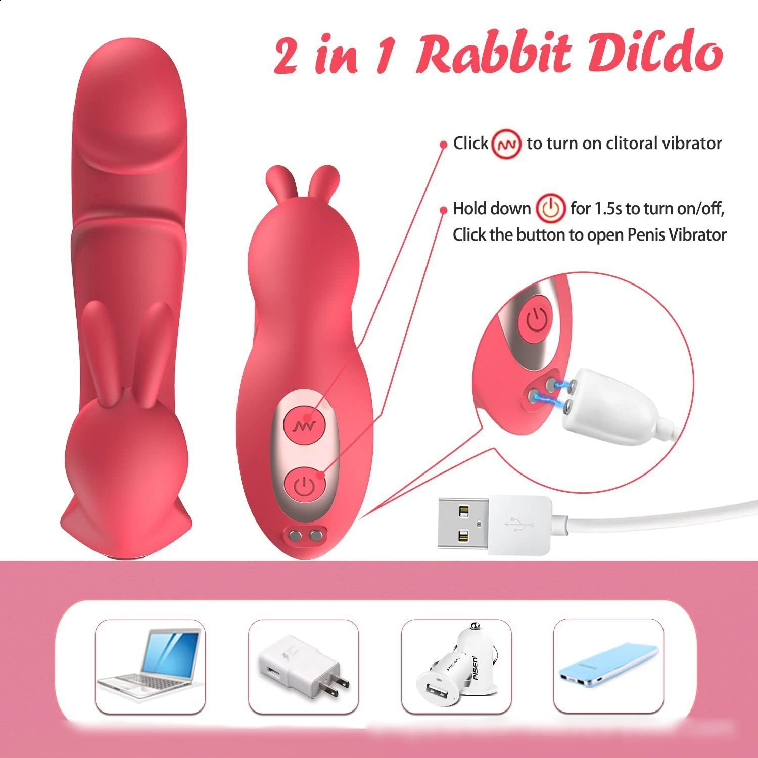 Novelty Toy 2-in-1 Wireless Remote Control Invisible Vibration Masturbation G-spot Female Wear Jumping Egg dildo Adult Sex Games 250114