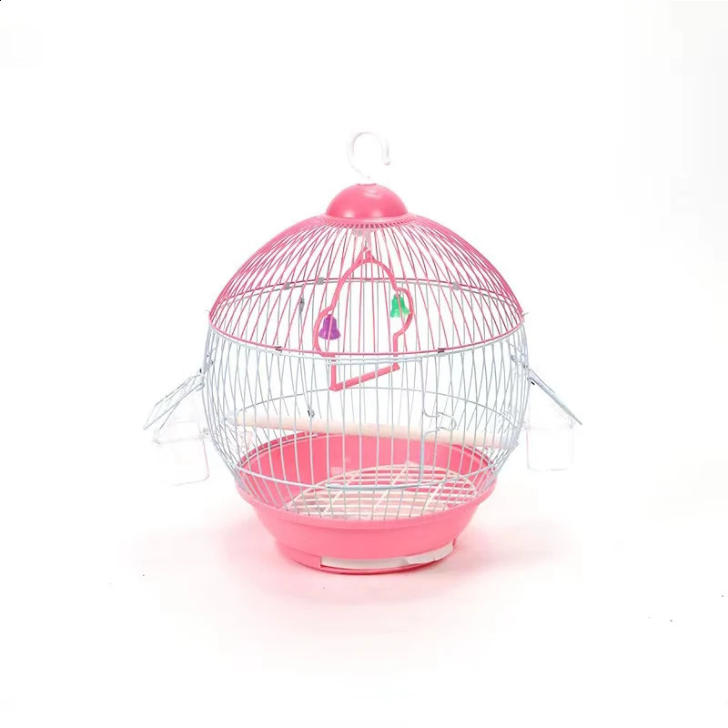 Mini Spherical shapeBirdcage Standing Ornamental BirdCage Easy To Clean Breeding Bird Flight Cage Home Crate Parrot Nest 250121