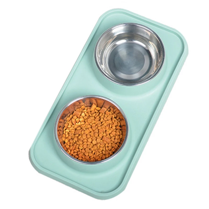 540344 Plastic cat bowls are lightweight, portable, versatile, affordable, and anti-tip, meeting basic daily needs