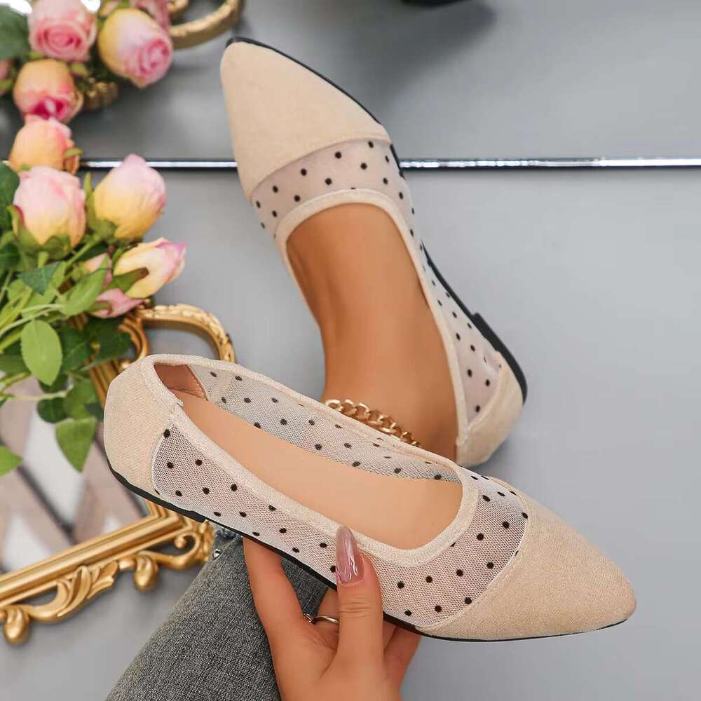 Flats New Mesh Breathable for Soft Sole Non-slip Flat Shoes Sexy Casual Loafers Designer Sneakers Women