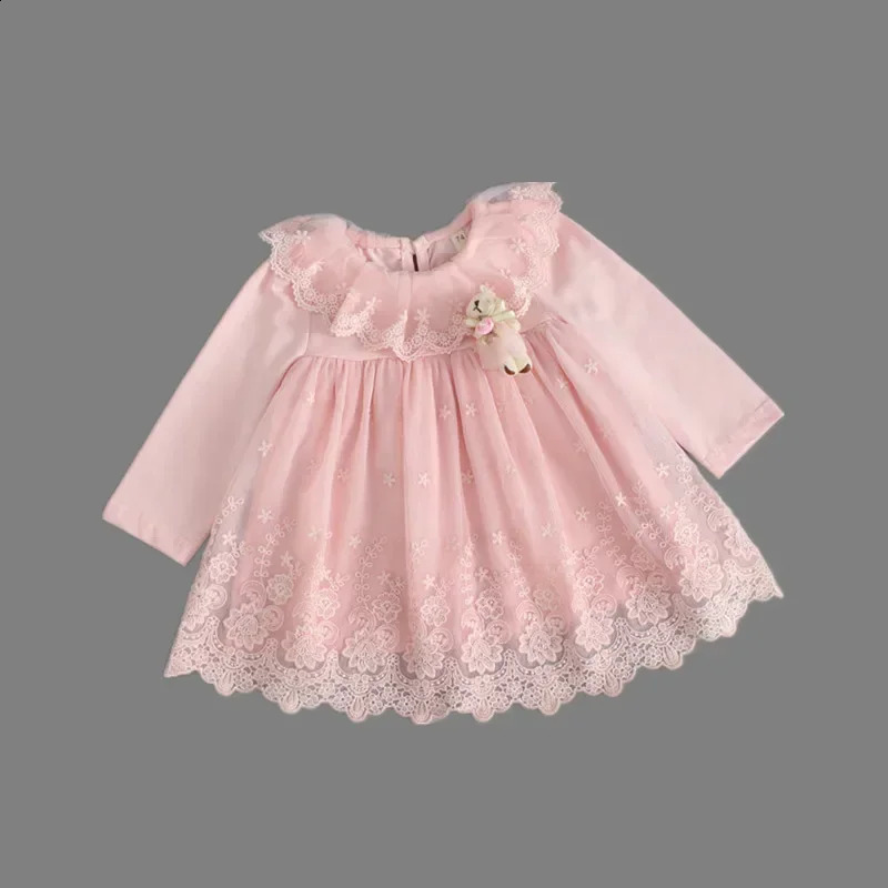 Baby Girls Clothes 1st Birthday Girls Tutu Dress Baptism Evening Party Gown Princess Kids Dresses for Girls 0-2Y 250120