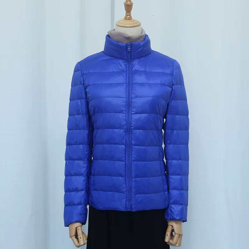 8Xl Women White Coats 4Xl 5Xl Female Ultra Light Duck Down Jackets Autumn Winter Warm Stand Collar Hiking Coat Outwear