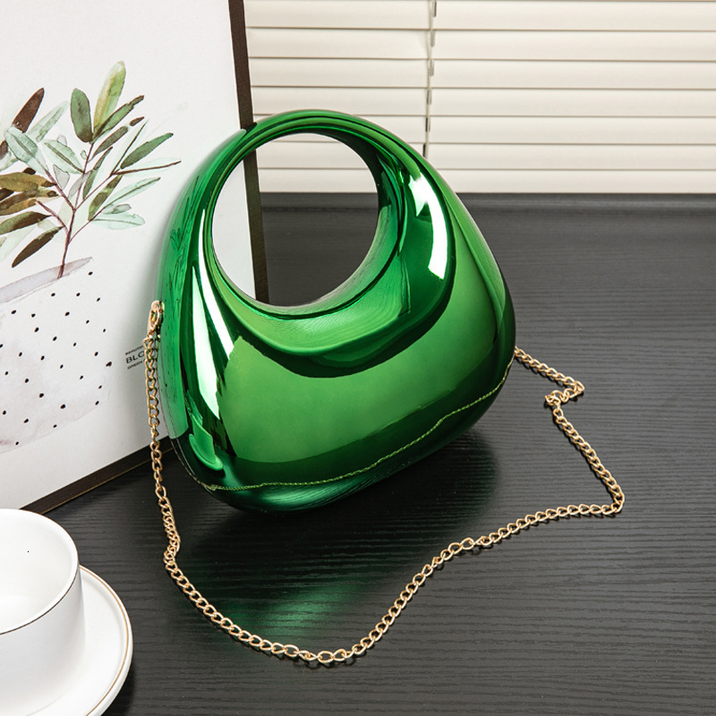 Acrylic Dinner Dumpling Armpit Fashionable And High-End, Versatile Chain, Shoulder Bag, Crossbody Bag