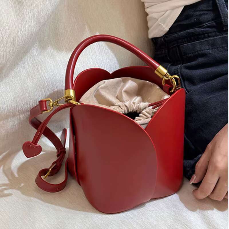 Design Women Bucket New Single Shoulder Messenger Small Lady Handbag Crossbody Bag