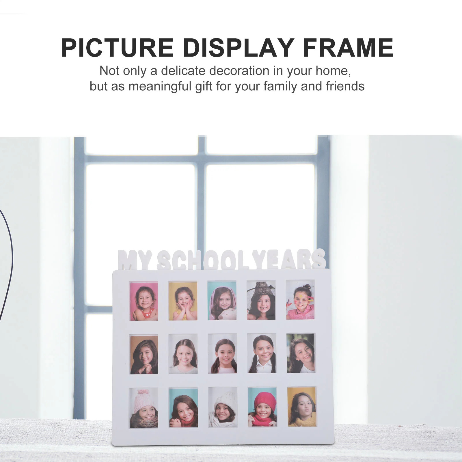 Children School Years Picture Frame Growth Kids Recording Po Home 250114