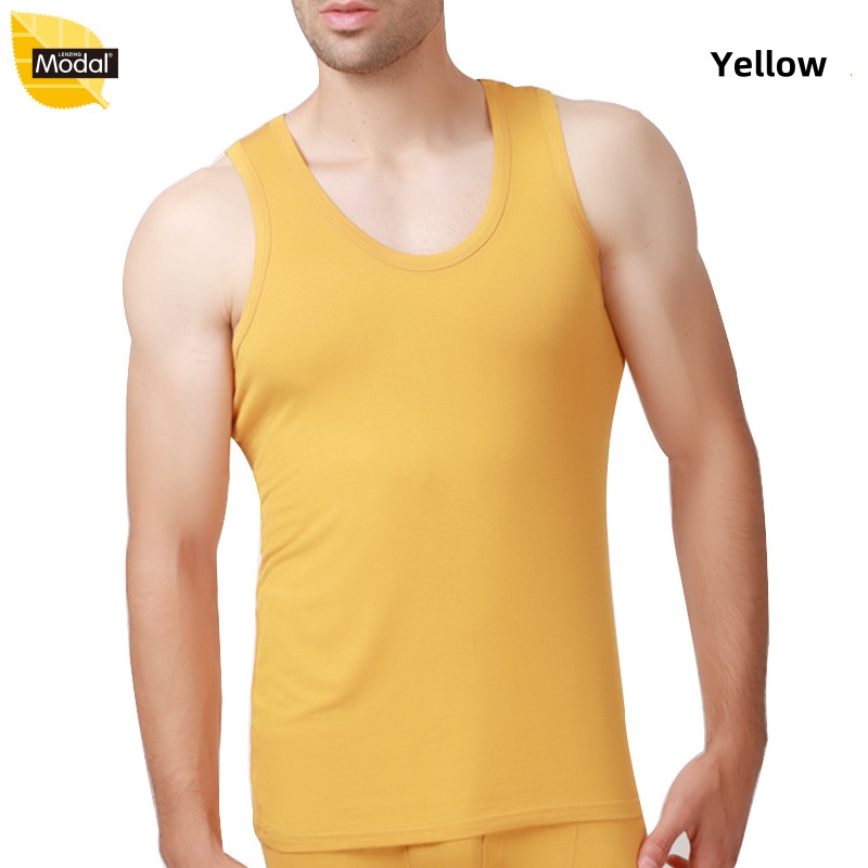 2pcs/lot Fashion Sports Tank Tops Summer Plus Size XXXXXL Men Modal Cotton Slim Pure Color Vest Man Singlet Sleeveless Shirt Sports Tops Tees Underwea