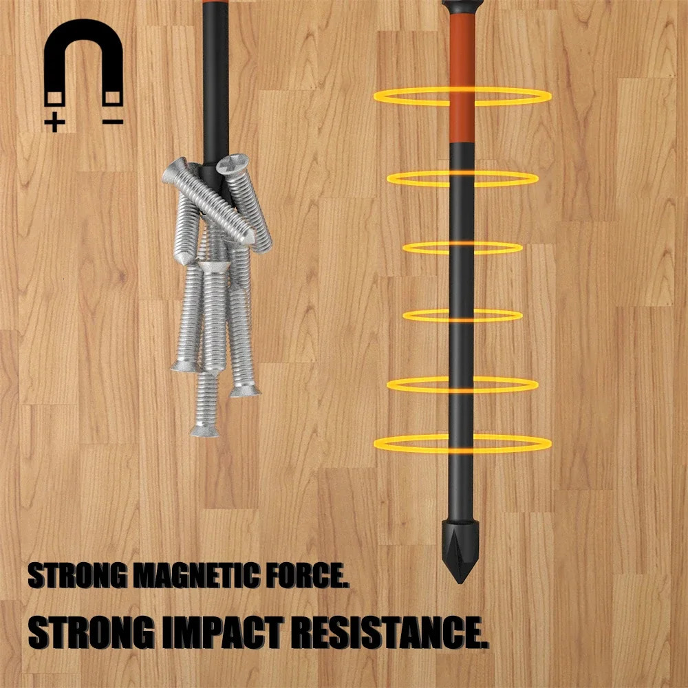 25150mm Strong Magnetic Batch Head PH2 Cross Screwdriver Set Impact Drill Bit Screw Alloy Steel Nonslip 250108