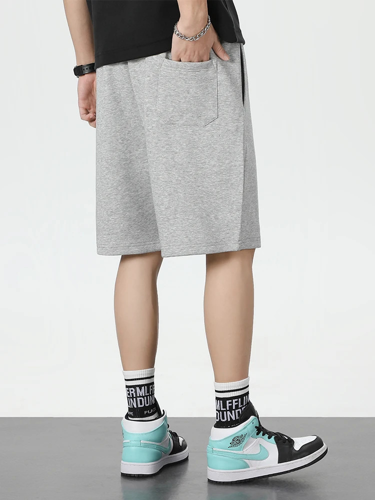 Summer mens sportswear pocket breeze fashion hip-hop streetwear ultra-fine mens cotton casual shorts 8XL 250117