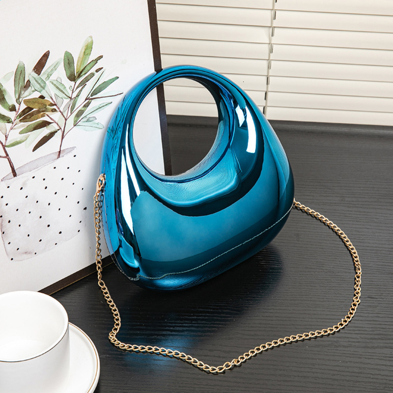 Acrylic Dinner Dumpling Armpit Fashionable And High-End, Versatile Chain, Shoulder Bag, Crossbody Bag