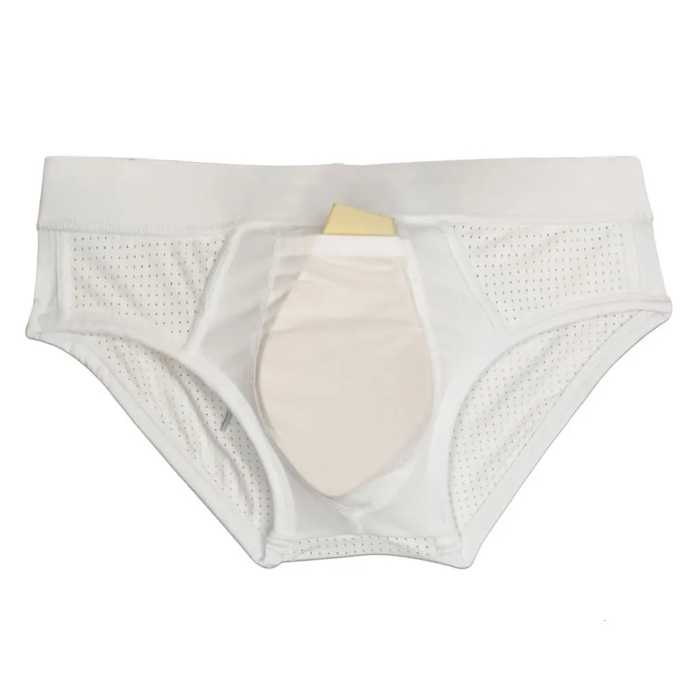 UXH Mens Swim Briefs beach pants Surfing bathing suit Lowwaist Sexy Surfboard White Swimwear Pad Pushup Swimming swimsuits 250121