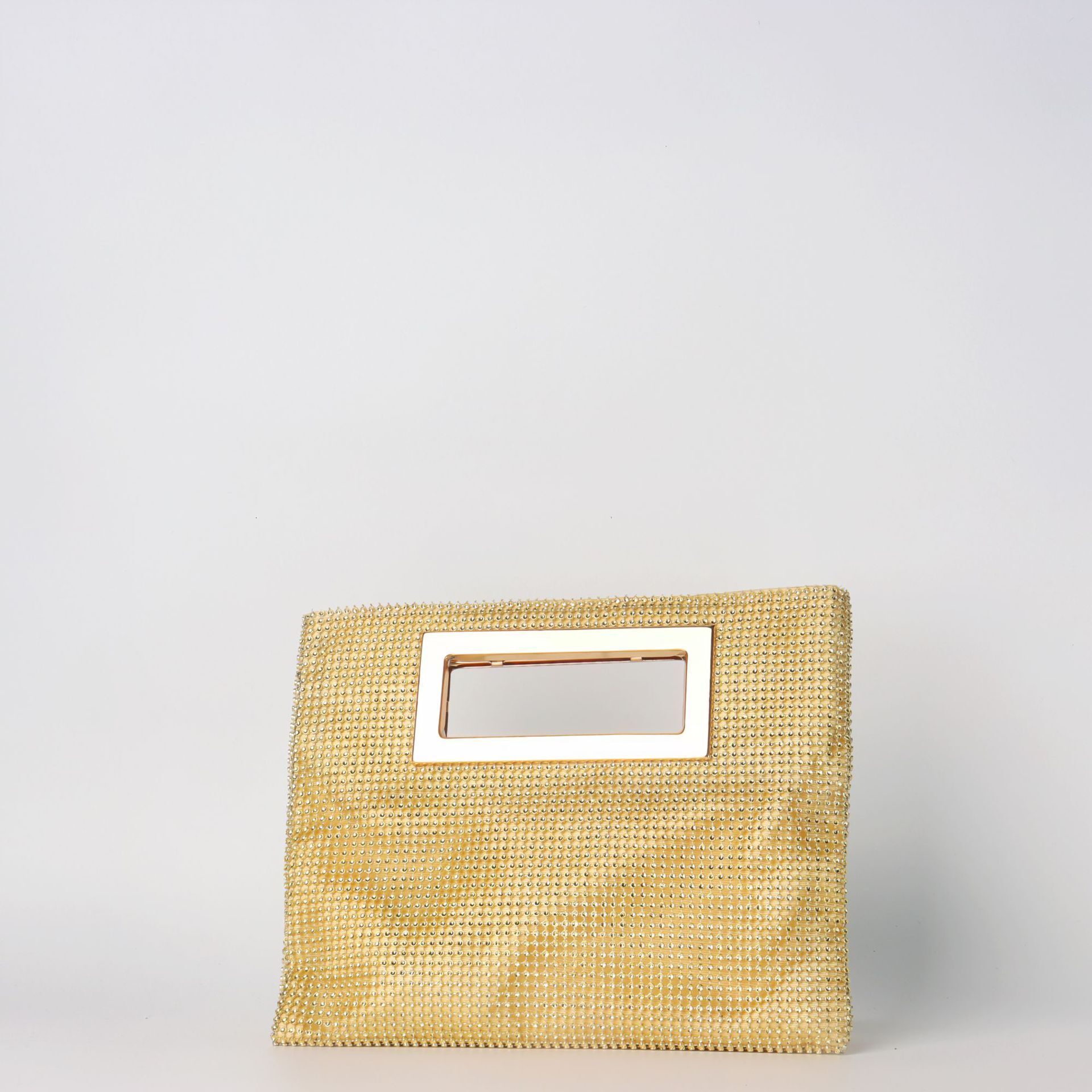 Chain New Women's Full Water Diamond Envelope Handbag Shoulder Bag Handmade Banquet