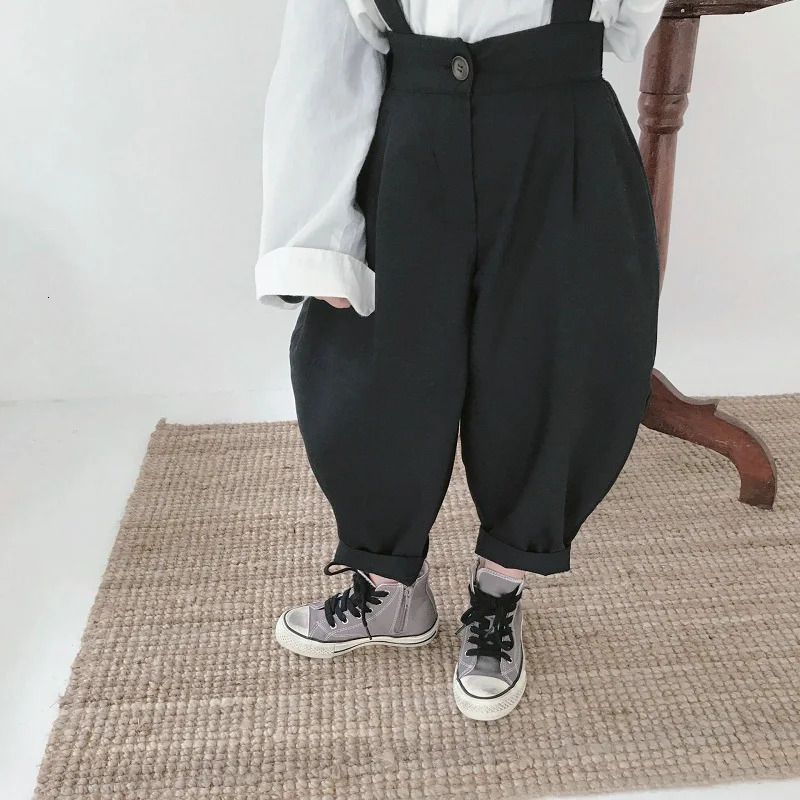 Boys And Girls Pants Small Feet Loose Bloomers Overalls Spring Autumn Fashion ChildrenS Wear Trousers 250117