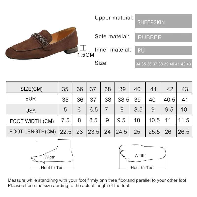 new style square toe thick mid-mouth single women's flat shoes low heel loafers