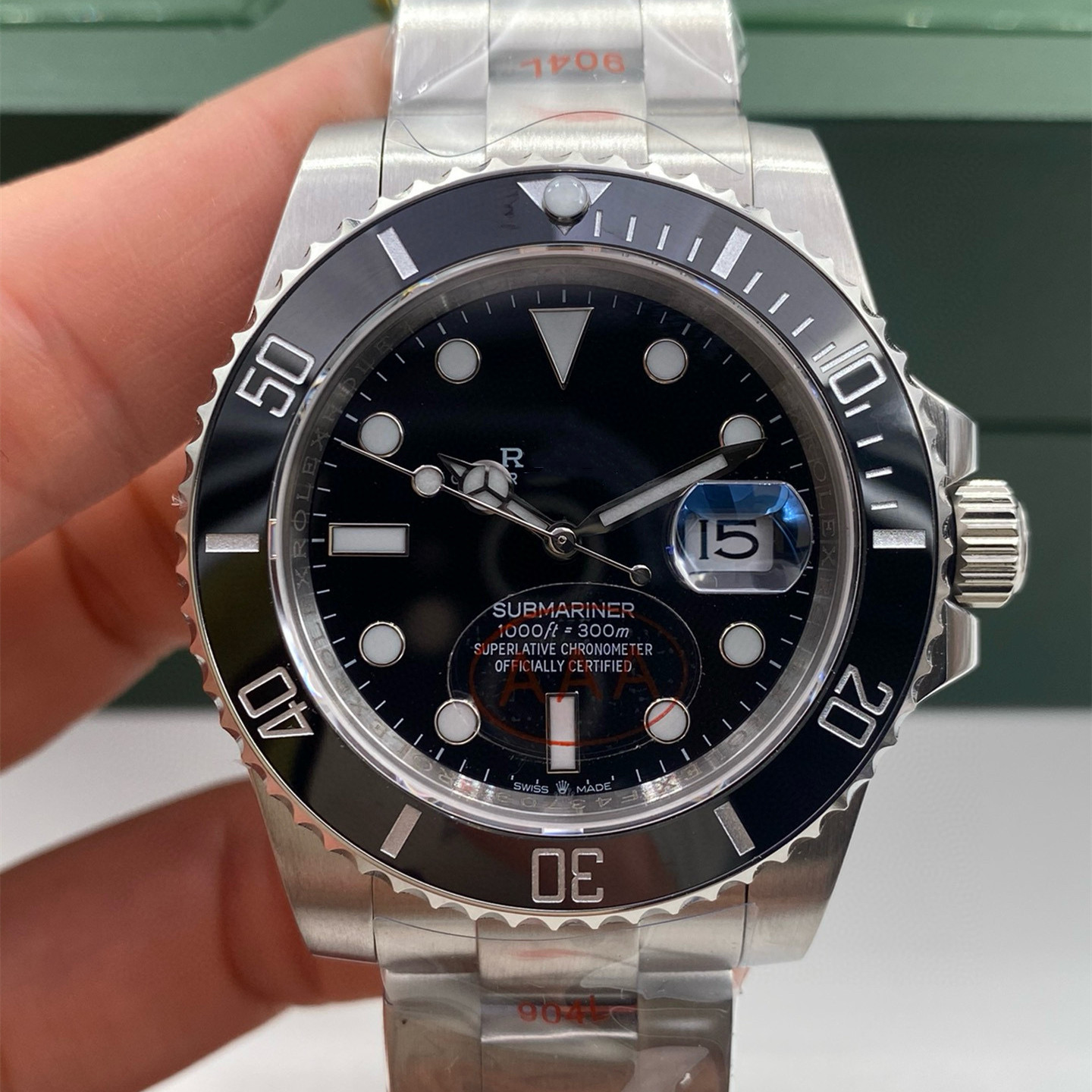 Sub mariner 126610LN-0001 AAA+ 3A+ Quality GD factory 40mm Mens Watch Automatic Mechanical Mingzhu 2813 Movement Sapphire Glass watches GDF With Green Box