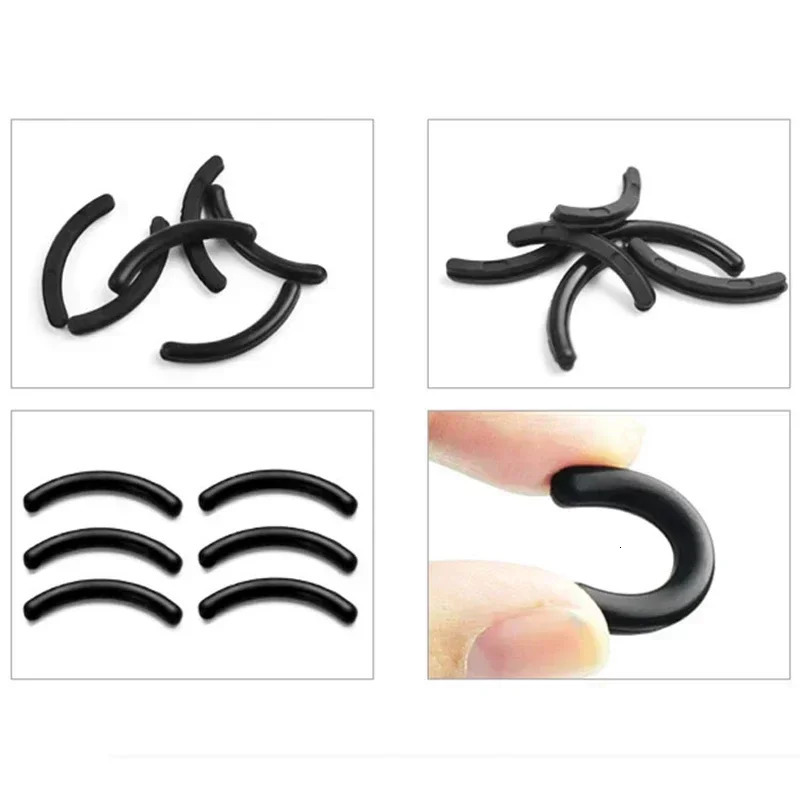 Elastic Rubber Eyelash Curler Pads Replacement Refill Beauty Tools High Eyelashes Makeup Curling 250115