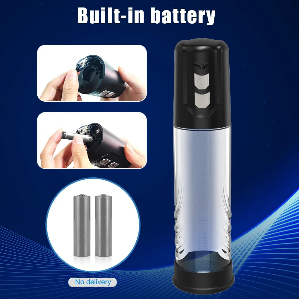 Electric Penis Pump Enlargement Extend Trainer Male Masturbator Cock Vacuum Adult Goods Sex Toy for Men 250121