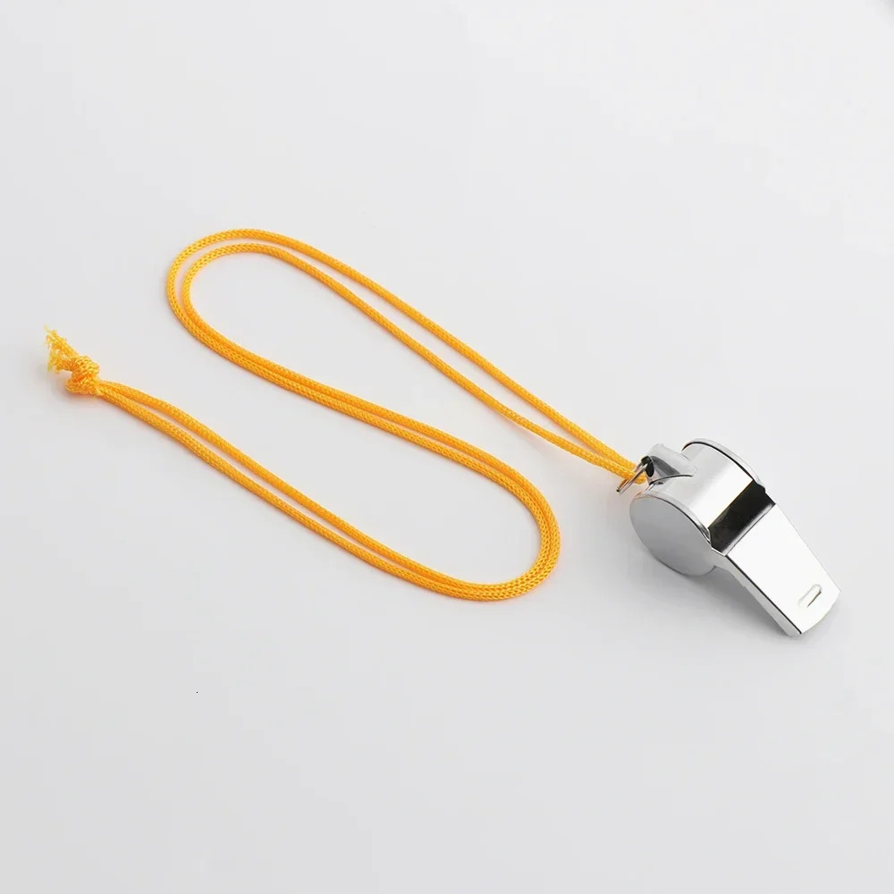 Metal Whistle Referee Sport Rugby Stainless Steel Whistles Soccer Football Basketball Party School Cheerleading Tools y250107