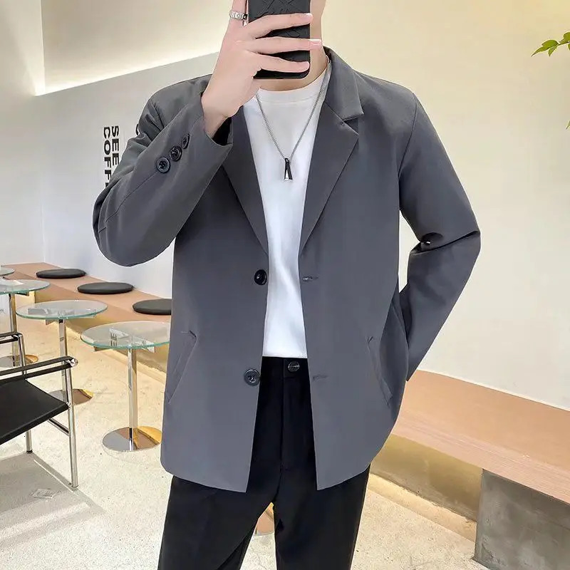 Dress Business Mens Suit Jackets Plus Big Size Oversize Coat Black Vintage Summer Classic Fashion 2024 Male Blazer in Suits 250115