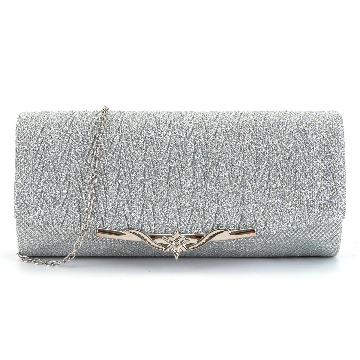 Clutch Women's Dinner Chain New Makeup Handbag Round Bottom Evening Bag