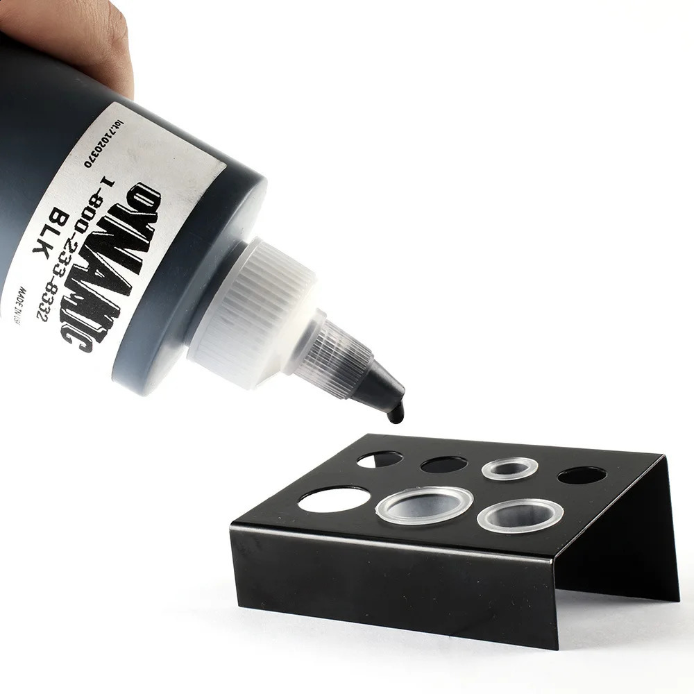Tattoo Ink 8oz 240ml Makeup Studio Works for Novice Silicone Leather Practice Black Supplies Professional Official Pigment 250114