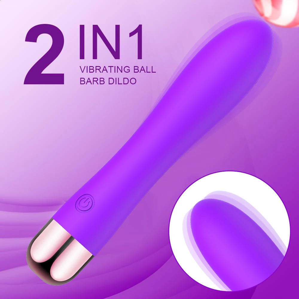 Vaginal Massager Dildo Vibrator Magic Wand Clitoris Orgasm Stimulator G Spot Nipple Silicone Adult Sex Toys For Woman Couples 250114