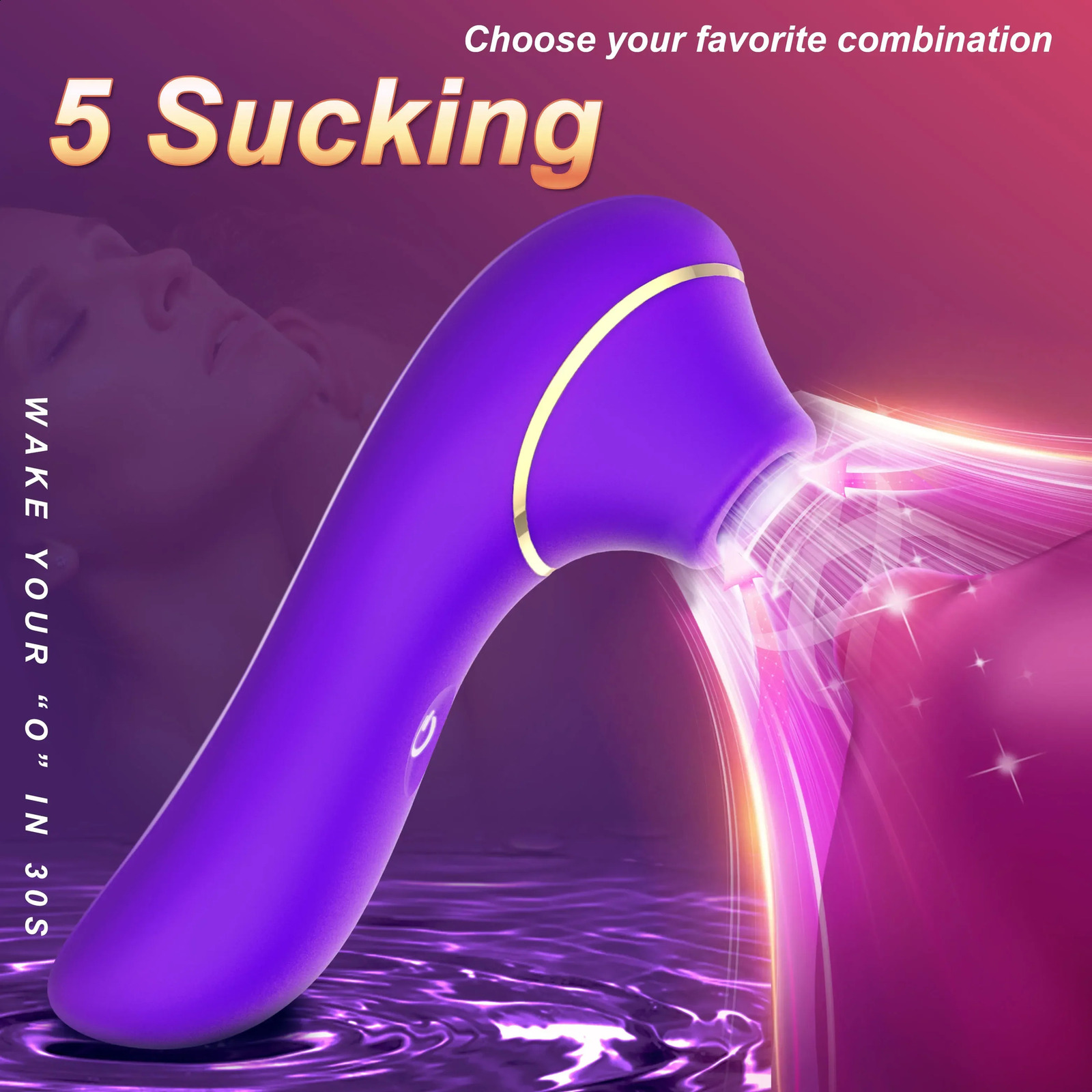 Nipple Stimulator Female Vibrator 5 Suck Mode Clitoral Massager Vagina G Spot Vacuum Massager Women Sex Toys for Adult Goods 250114