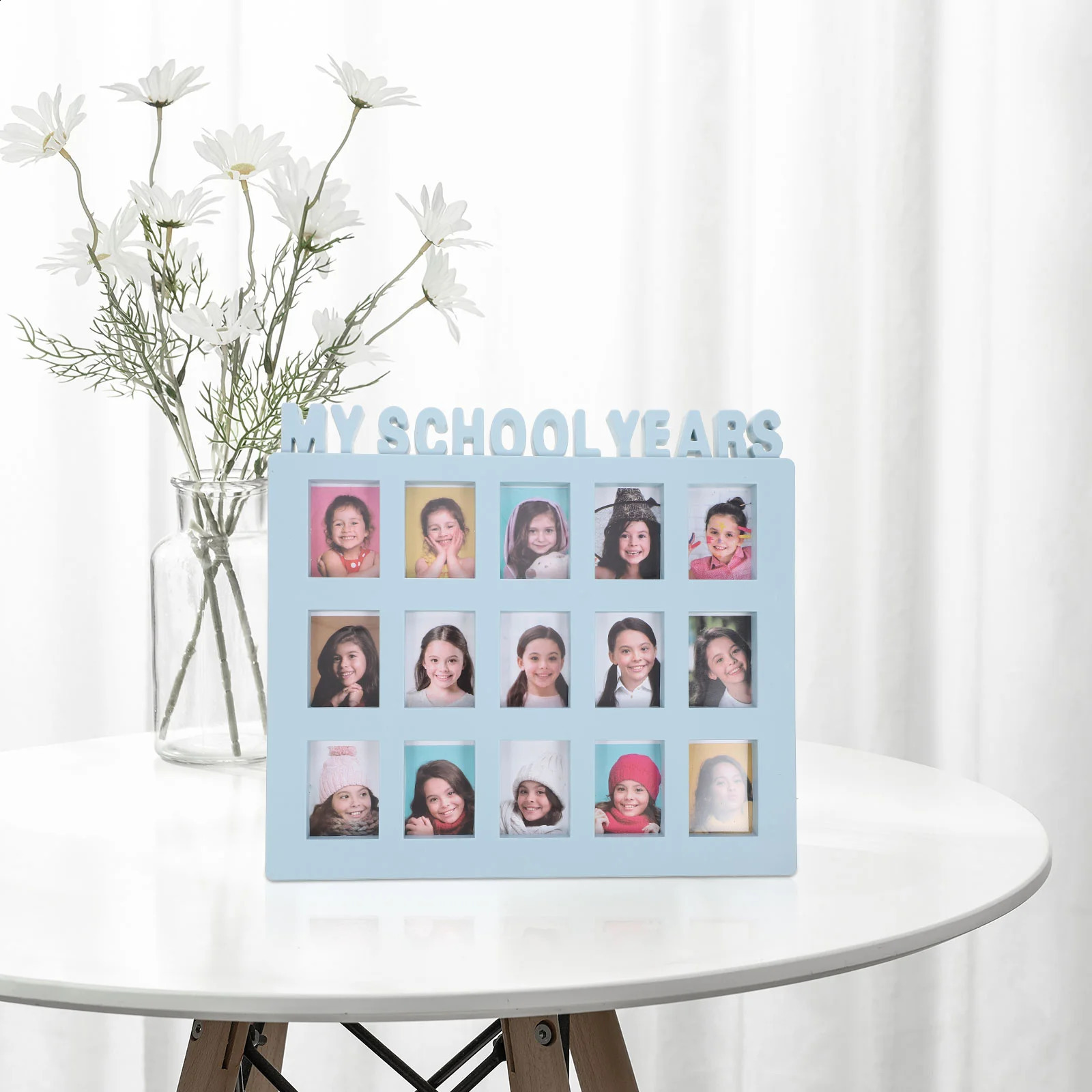 Children School Years Picture Frame Growth Kids Recording Po Home 250114