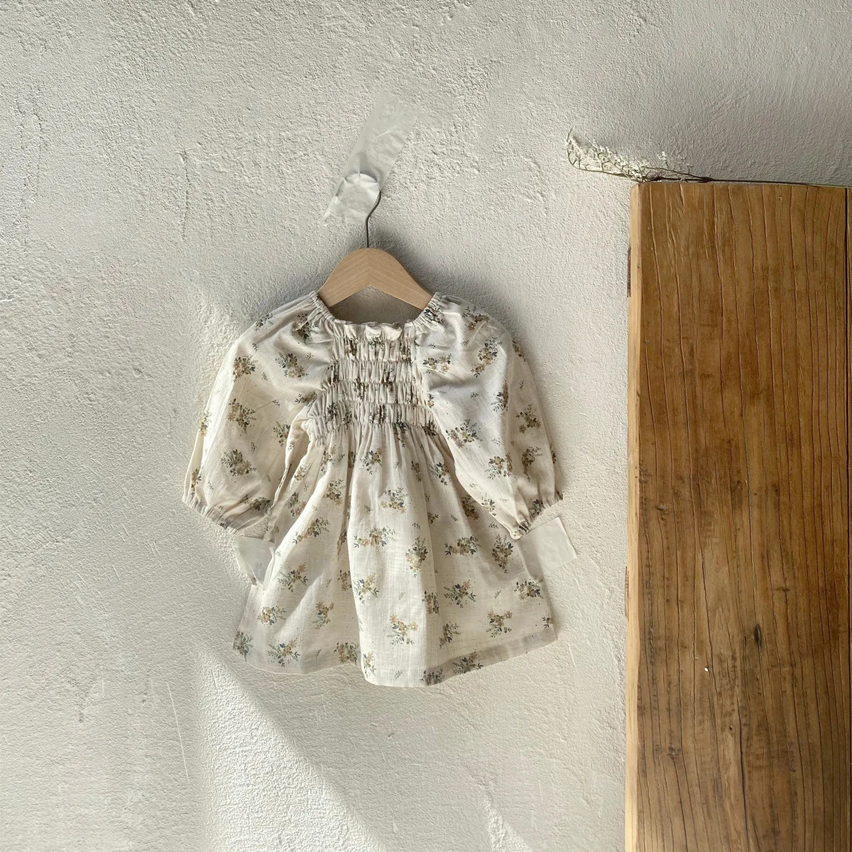 Spring Baby Girls Dresses Floral Infant Dress For Korean Style Toddler 250117