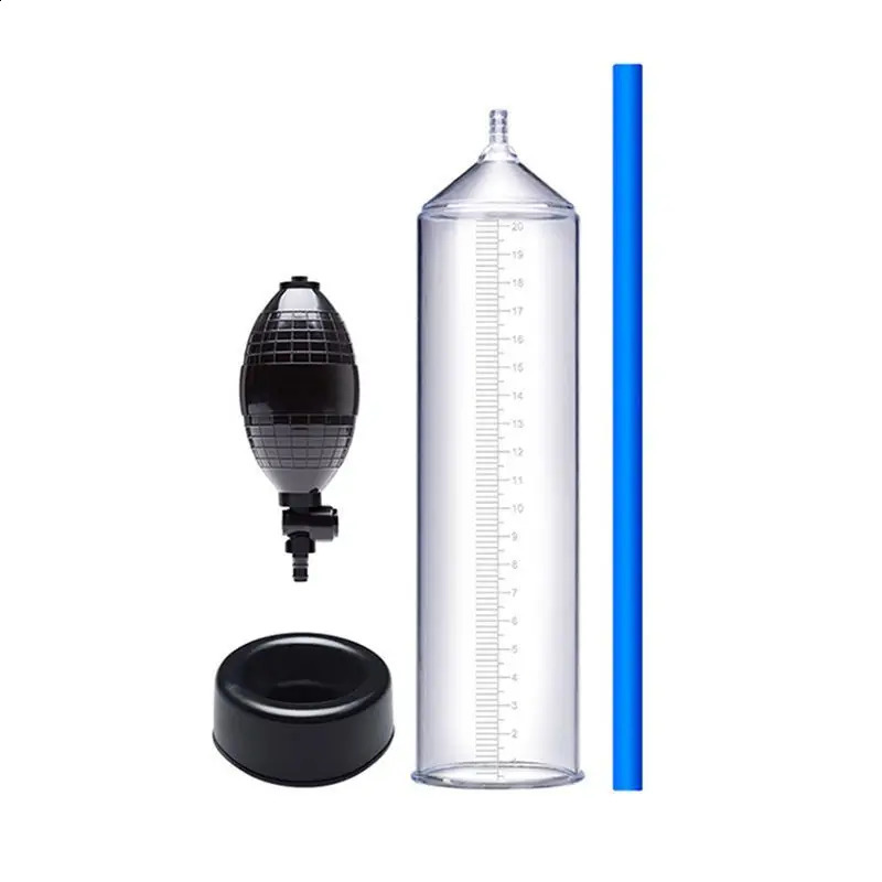Manual Male Masturbation Penis Extender Airplane Cup Exercise Trainer Stretching Vacuum Pump Adult Sex Toy Adultos 18 250121