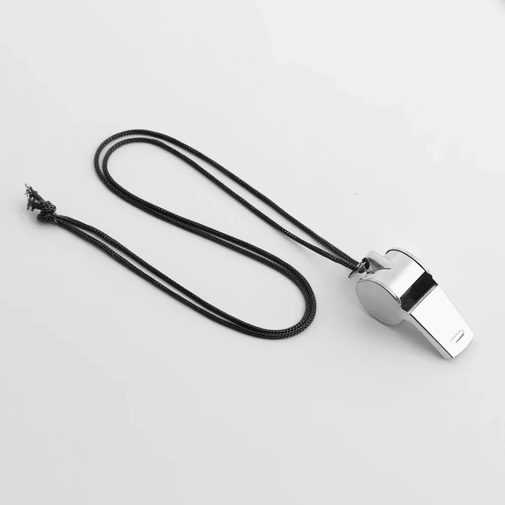 Metal Whistle Referee Sport Rugby Stainless Steel Whistles Soccer Football Basketball Party School Cheerleading Tools y250107