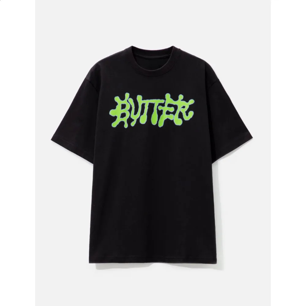 Butterfly Goods Ink Mens Fashion Tshirt Y2K Tops Harajuku Letter Printing Summer Short Sleeve Selection 250122