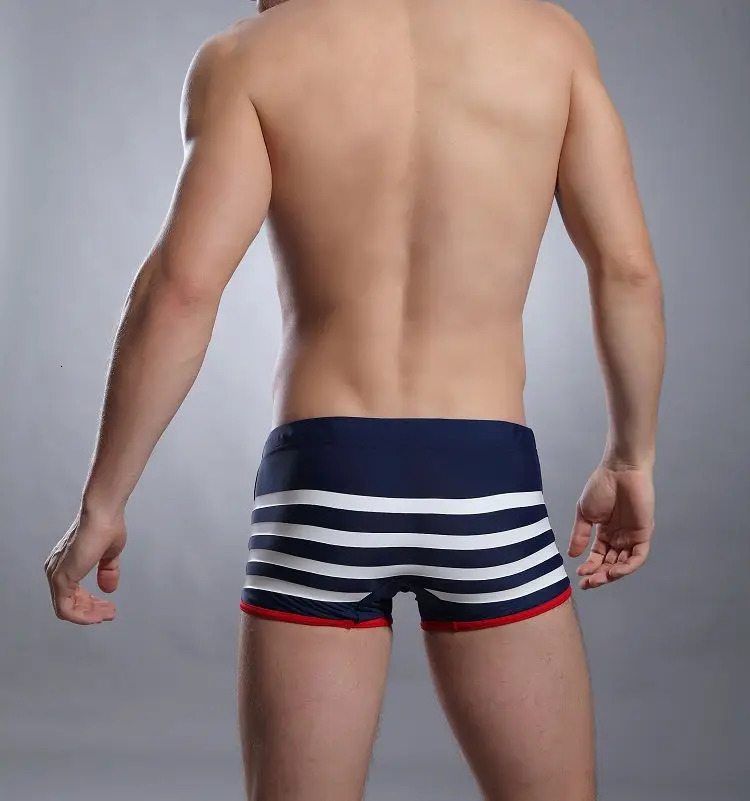 Man Swimwear Surfing Beach pants boxer Mens swimming trunks Sexy Shorts swim briefs Boxers Sports suit Men Swimsuit 250121