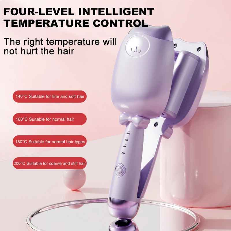 Hair Curler Woman Instruments Wave Corrugated Curling Iron For Haircurling Mini Wavy Salon Supplies Professional Crimp Hermo 250121