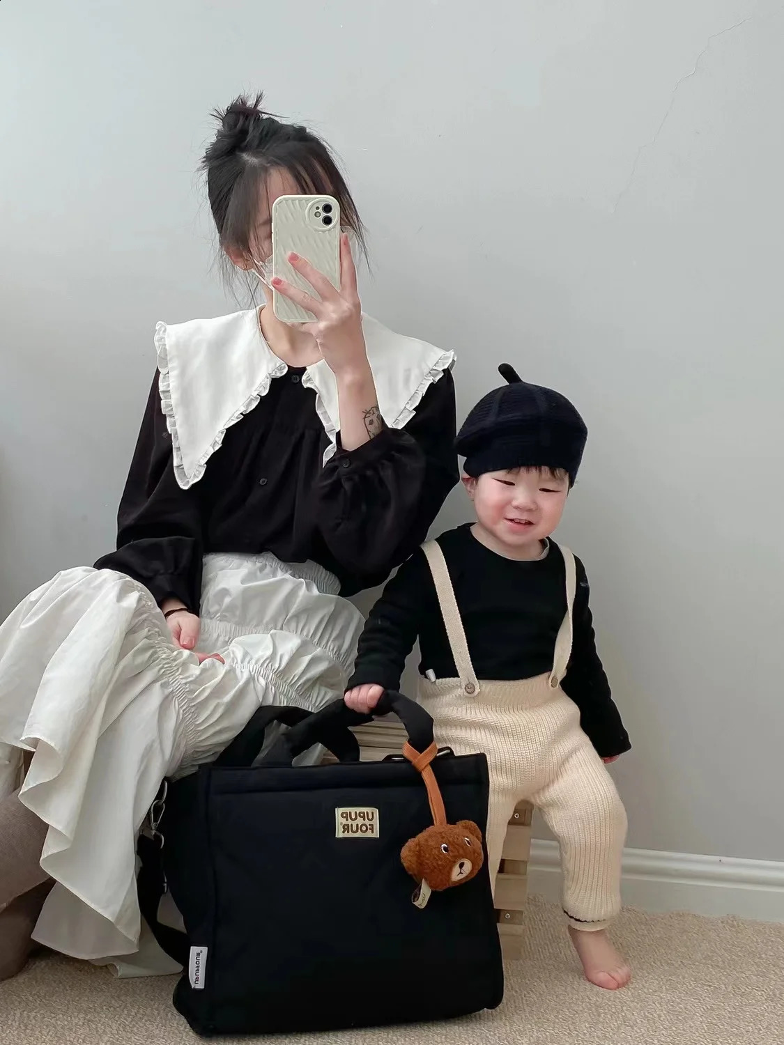 Large Capacity Mommy Bag Tote Maternity Baby Stroller Hanging Nappy Bags Multifunctional Storage Handbag Items 250117