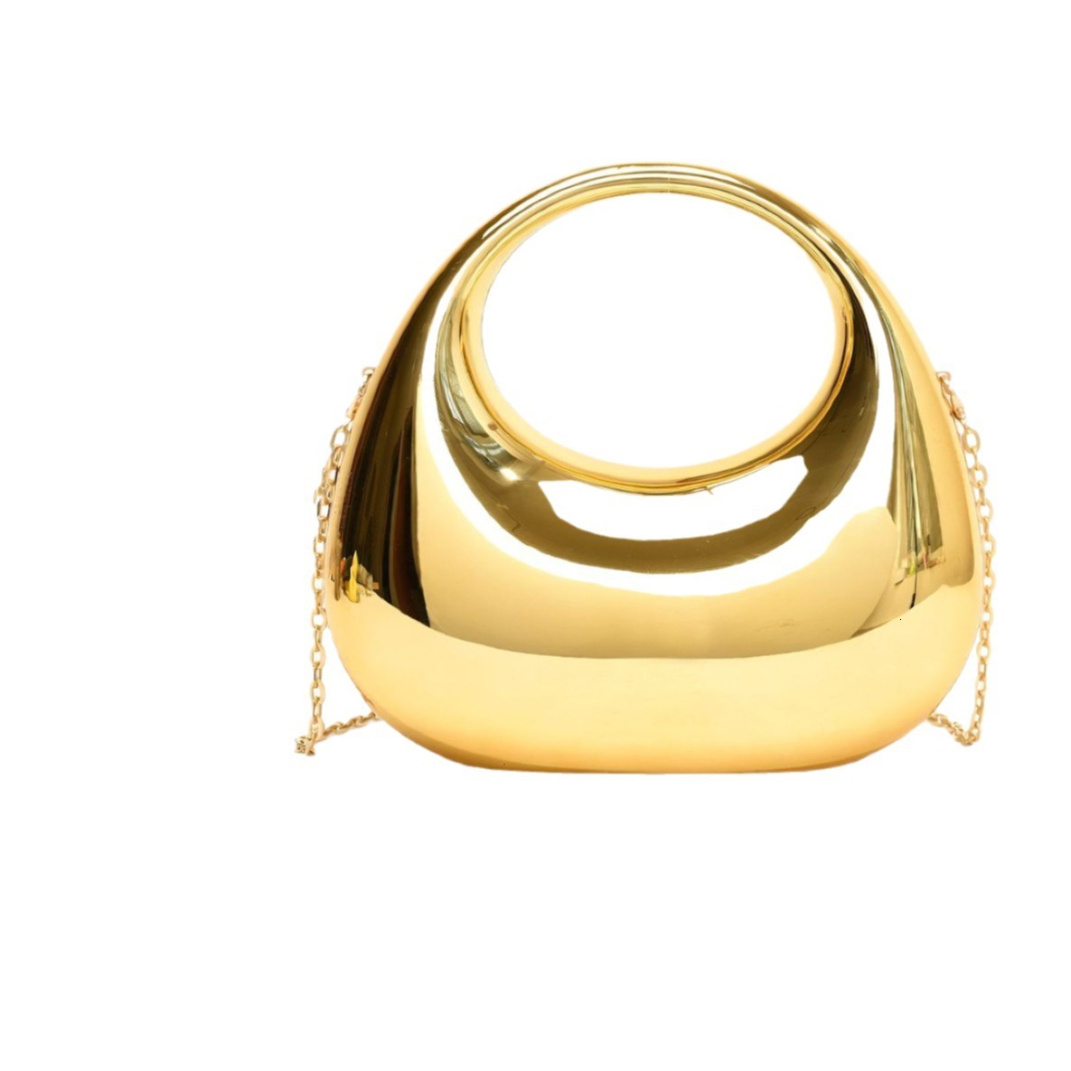 Acrylic Dinner Dumpling Armpit Fashionable And High-End, Versatile Chain, Shoulder Bag, Crossbody Bag